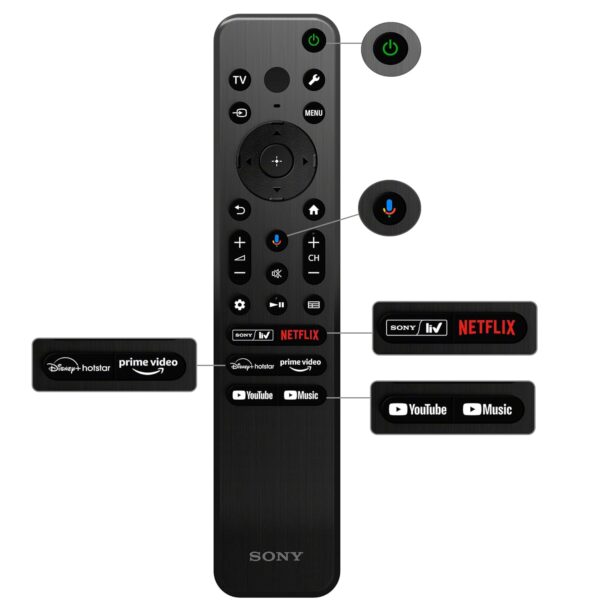 Sony BRAVIA 80 cm (32 inches) HD Ready Smart LED Google TV KD-32W825 (Black)