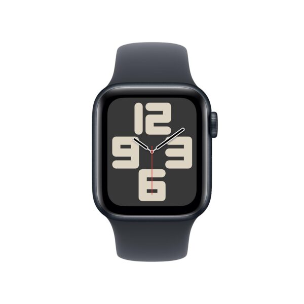 Apple Watch SE (2nd Gen, 2023) [GPS + Cellular 40mm] Smartwatch with Midnight Aluminum Case with Midnight Sport Band. Fitness & Sleep Tracker, Crash Detection, Heart Rate Monitor, Retina Display
