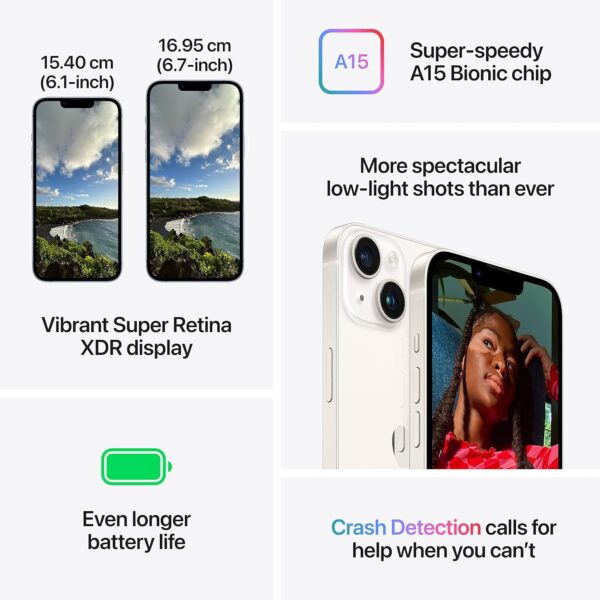 Apple iPhone 14 Plus (256 GB) - Starlight