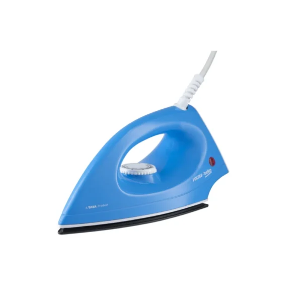 Voltas Beko 1000 W Dry Iron (I1000VD-BU, Blue, with Crease- busting Greblon Soleplate)