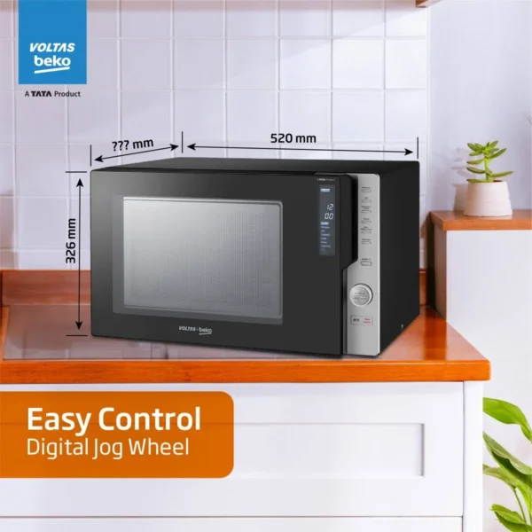 VOLTAS beko 28 Litre Convection Microwave Oven (MC28BD, Inox)